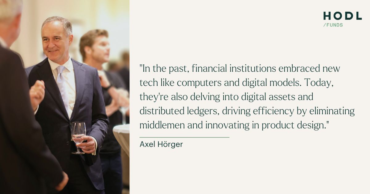 Axel Hörger Interview Digital Assets