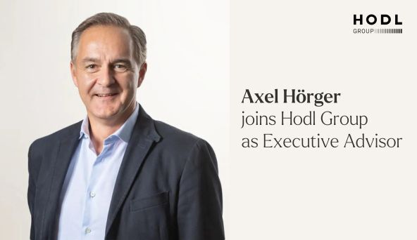 Axel Hörger joins Hodl Group as Executive Advisor