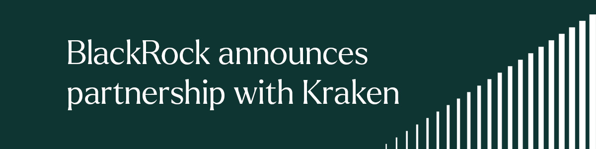 Blackrock announces partnership with kraken