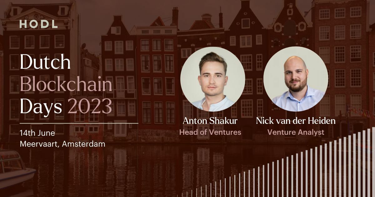 Hodl attends the Dutch Blockchain Days