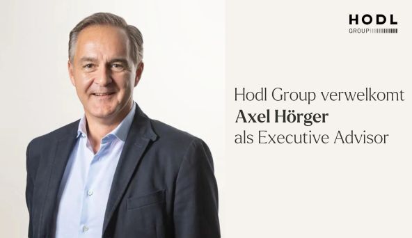 Hodl Group verwelkomt Axel Hörger als Executive Advisor