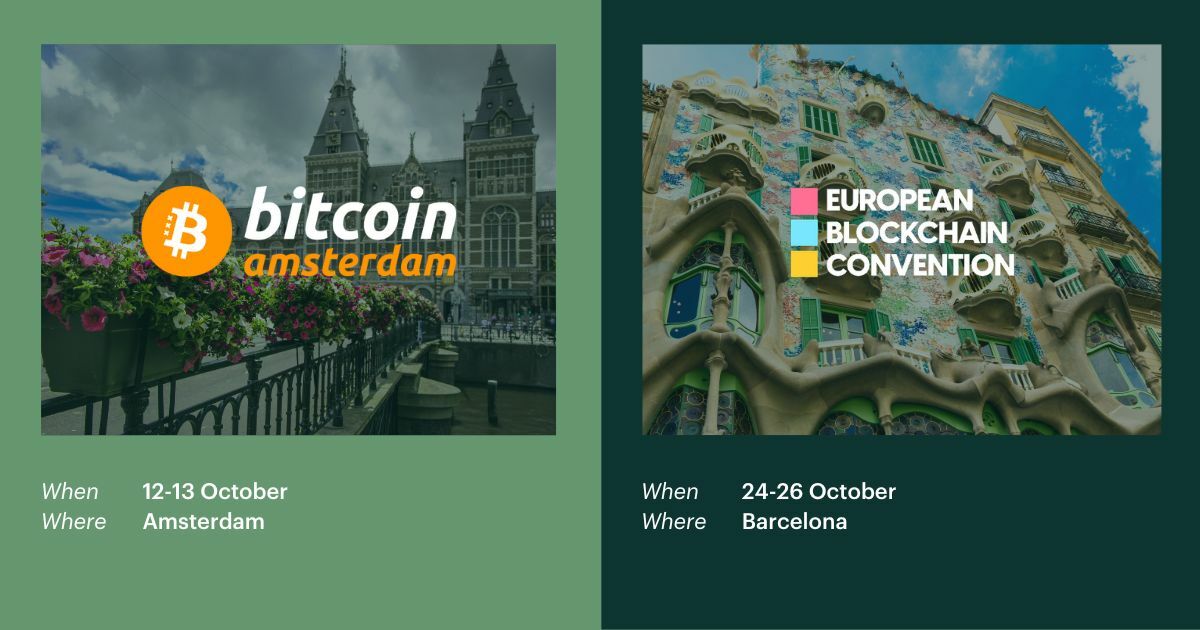 Hodl attends Bitcoin Amsterdam and European Blockchain Convention