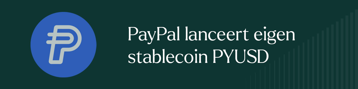 Paypal lanceert eigen stablecoin pyusd
