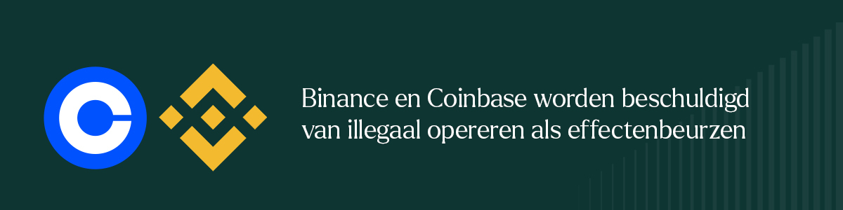 Coinbase en Binance aangeklaad door SEC