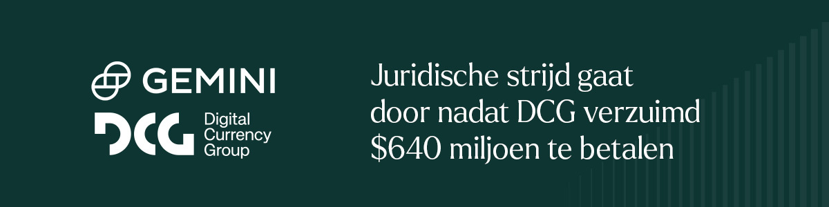 Juridische strijd gaat door nadat DCG verzuimd $640 miljoen te betalen