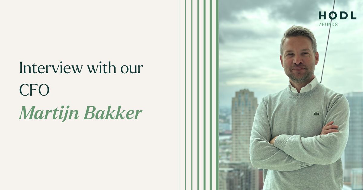 Interview with our CFO, Martijn Bakker