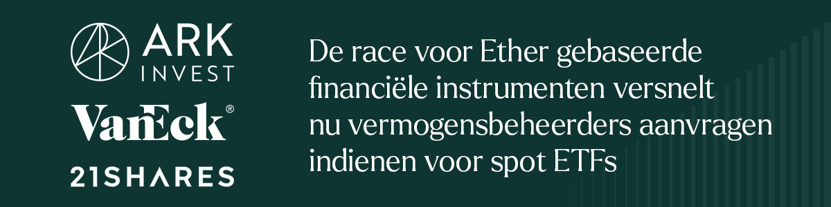 Race voor Ether ETFs versnelt