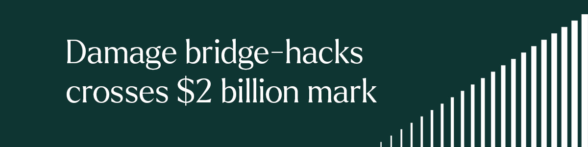 Damage bridge hacks crosses 2 billion dollar